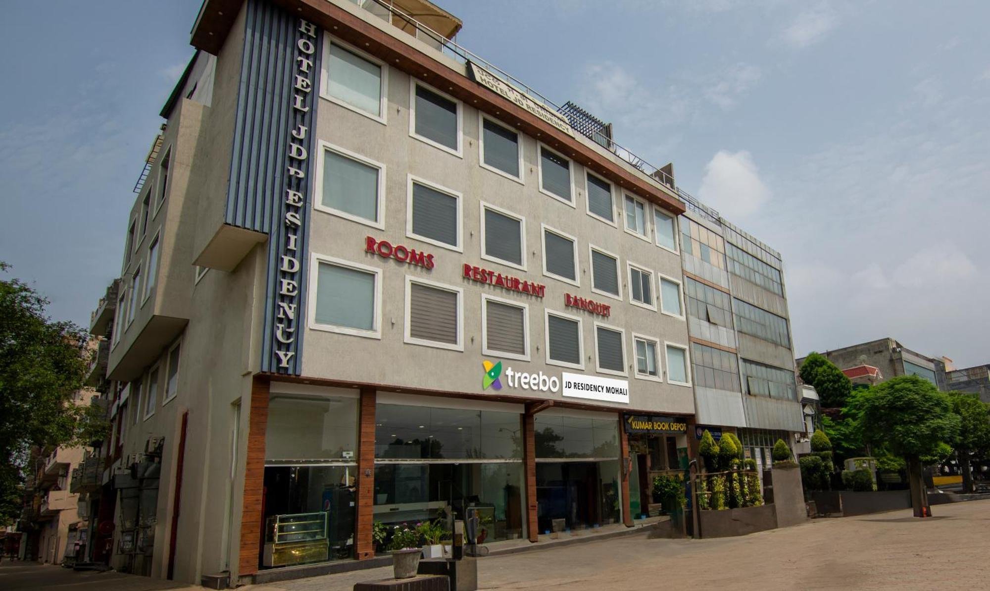 فندق Treebo Jd Residency Mohali Sohāna المظهر الخارجي الصورة